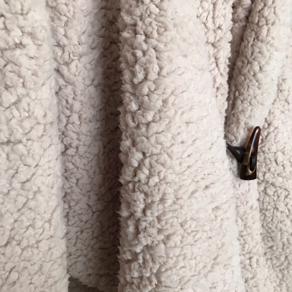 LAST 1✨Oversized Hooded Faux Fur Sherpa Jacket - Picture 6 of 6